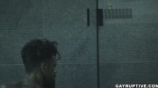 Tattooed Alpha Wolfe bend over for Roman Todd cock