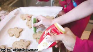 Creampie naughty teens fucked by santa during quarantine holiday