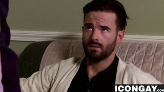 Hairy guy Brendan Patrick loves Rodney Steeles big cock