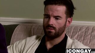 Hairy guy Brendan Patrick loves Rodney Steeles big cock