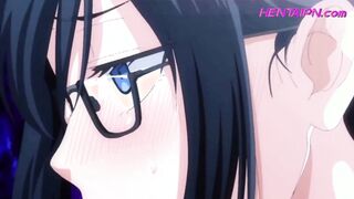 Virgin Girl School Library Trreesome HENTAI 2023