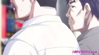 Virgin Girl School Library Trreesome HENTAI 2023