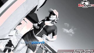 Blonde Hot hoe at point of view fucked