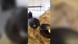 Redhead Slut Deepthroat Blowjob