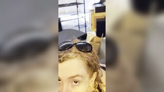 Redhead Slut Deepthroat Blowjob