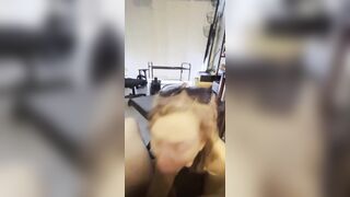 Redhead Slut Deepthroat Blowjob