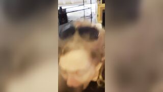 Redhead Slut Deepthroat Blowjob
