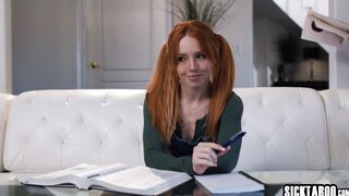 Sexy teen fucks stepdad and teacher