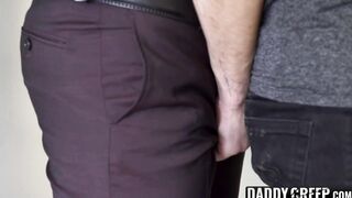 Stepdaddy helped me prepare for my interview with a hot fuck