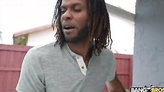 Big tits cute girl needs pool guy dick urgently