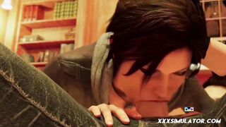 Brunette MILF 3D HENTAI COMP Animation
