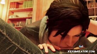 Brunette MILF 3D HENTAI COMP Animation