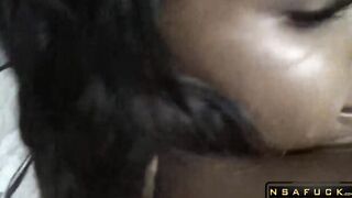 Ebony Cheats with White Guy from Tinder Noemie Bilas