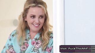 Stepson Took Boner Pills By Mistake & Stepmom Helps Him Bring That Boner Down To A Re