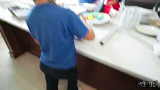 Sneaking sex during thanksgiving