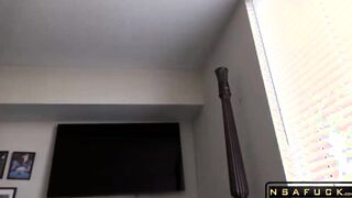 Ebony Teen gives Step Brother a Chance Alina Ali