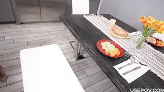 Eat my stepmom first before taking dinner