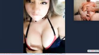 Horny blonde got amazing natural tits