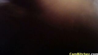 Busty Stepsister with big tits fingering her pussy