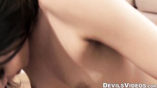 Classy MILF Cherie DeVille seduces gorgeous Aria Lee