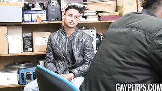 Handsome gay caught stealing banned search to suck and fuck BBC