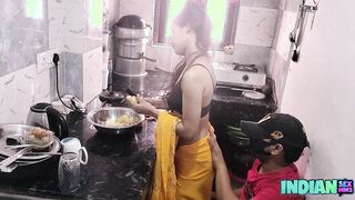 Hot Desi Bhabhi Kitchen Sex With Husband