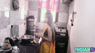 Hot Desi Bhabhi Kitchen Sex With Husband