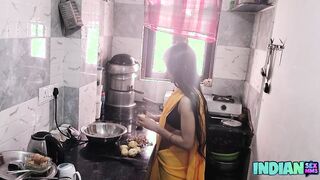 Hot Desi Bhabhi Kitchen Sex With Husband