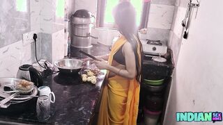 Hot Desi Bhabhi Kitchen Sex With Husband