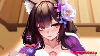 Anime Babe Loves Doggystyle on the Beach