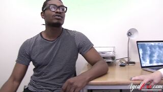 Big teen black dick is sucked by Lacey Starr