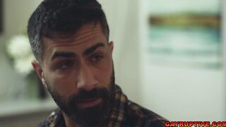 Jayden Marcos deepthroats Adam Ramzis cock