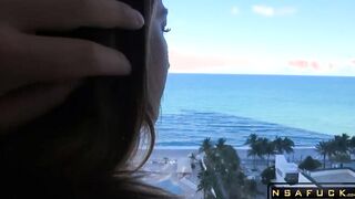 Fucking Petite Escort while my Wife