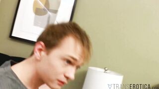 TRANSEROTICA TS Lianna Lawson Sucks Panty Sniffing Twinky