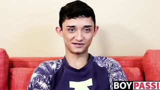 Indian dude Casey Xander enjoys his solo session time