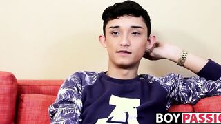 Indian dude Casey Xander enjoys his solo session time