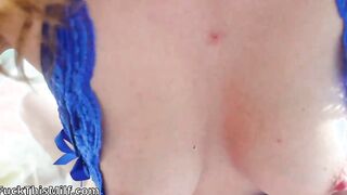 Busty Stepmom Caught Her Virgin Stepson Looking & Let Him Fuck Her