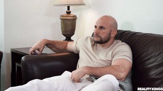 Sneaky sex with my roommate while her bf playing game
