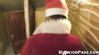 Redhead MILF with big boobs gives an unforgettable blowjob