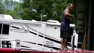 Matt stops by to help out around the place in a special way
