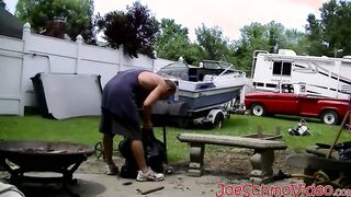 Matt stops by to help out around the place in a special way