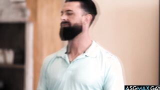 Stepson caught masturbating by his stepdad