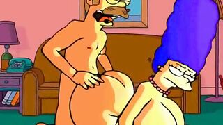 Marge Simpson cheating wife movie