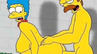 Marge Simpson cheating wife movie
