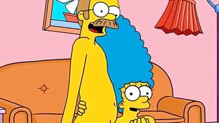 Marge Simpson cheating wife movie