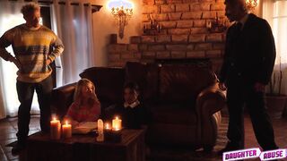 Khloe and Summer enjoyed stepdads cocks