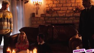 Khloe and Summer enjoyed stepdads cocks