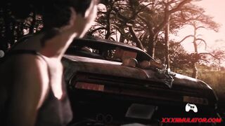 Small Tits Babe Rough Car Sex 3D Cartoon