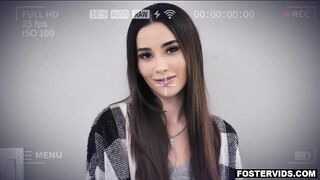 Joslyn and Tommy need to punish their foster daughter dark haired