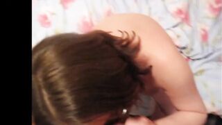 Greedy Mom Blows Her Bf's Dick